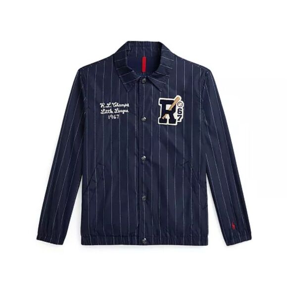 Polo Ralph Lauren NWT Baseball Logo Coaches Jacket L(14-16) - Picture 1 of 4